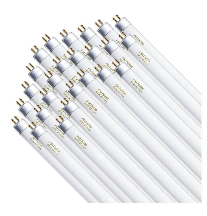   Celiware  F54T5/850/HO/ALTO 4 feet 54 Watt, T5 High Output 5000K Fluorescent Tube 46 Inches, 25 Pack G5 Cap 4200 Lumens 50