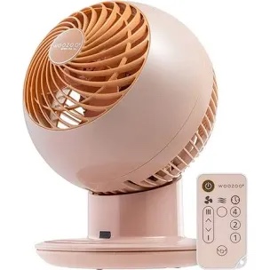 IRIS Woozoo Globe Multi-Directional 5-Speed Oscillating Fan [2024 Model], Small, White