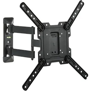 onn. Full Motion TV Wall Mount for 19  to 50  TVs  up to 15° Tilting