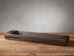 arhaus relic wood tray la