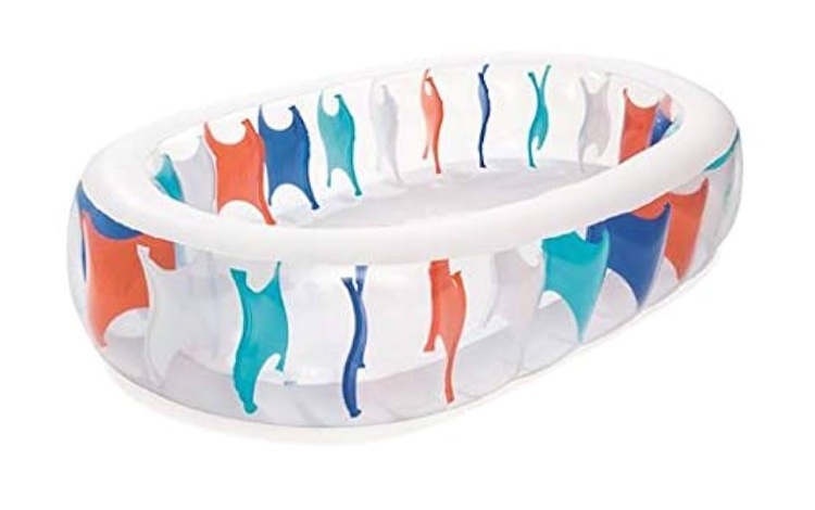   METHINK. Elliptic Inflatable Play Pool Fun-Sized Inflatable
