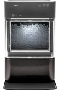GE Profile Opal 2.0 XL with 1 Gallon Tank, Chewable Crunchable Countertop Nugget Ice Maker, Scoop included, 38 lbs in 24 hours, Pellet Ice Machine with WiFi & Smart Connected, Stainless Steel