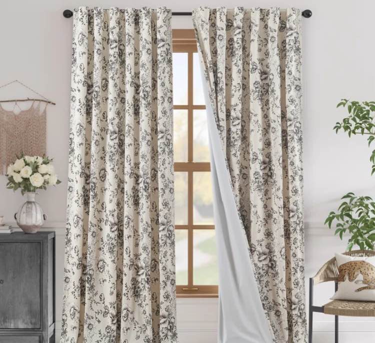 Floral Pencil Linen 108x52
