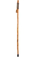 Pure Fir Wood Concise Style Walking Stick for Hiking with Parachute Cord Warpped (Nature Color, 48 Inches, 1 Piece)