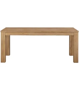 Bozrah Acacia Solid Wood Dining Table
