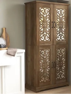 Clarksville 63.6" 4 Door Kitchen Pantry