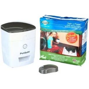 PetSafe Train  n Praise Dog Potty Training System with Puppy Pads  Use with Dog Treats DOES NOT INCLUDE COLLAR 