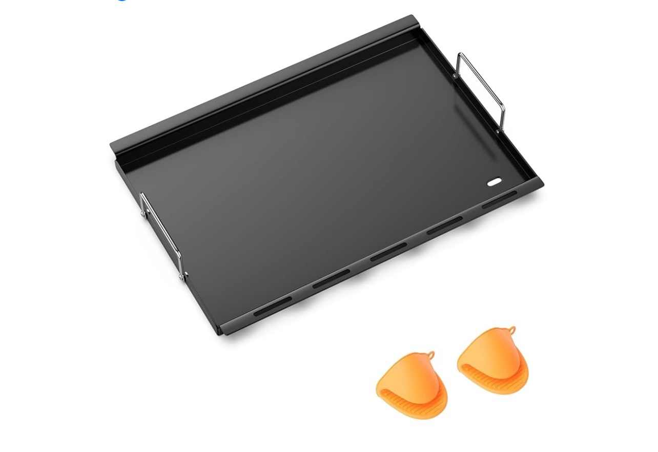 MOASKER Griddle Inserts for Charbroil Performance TRU-Infrared 450 3-Burner 463371719 463370719 463371116 463280019 Gas Grills, Griddle Top Replacement Parts for Charbroil Performance 4 Burner Grill