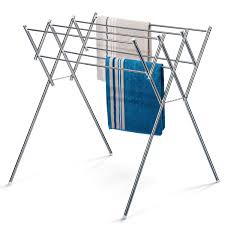 HOUSE DAY Drying Rack Towel Rack Stainless Steel Foldable Towel Clothes Drying Rack Folding Drying Rack Laundry Drying Rack