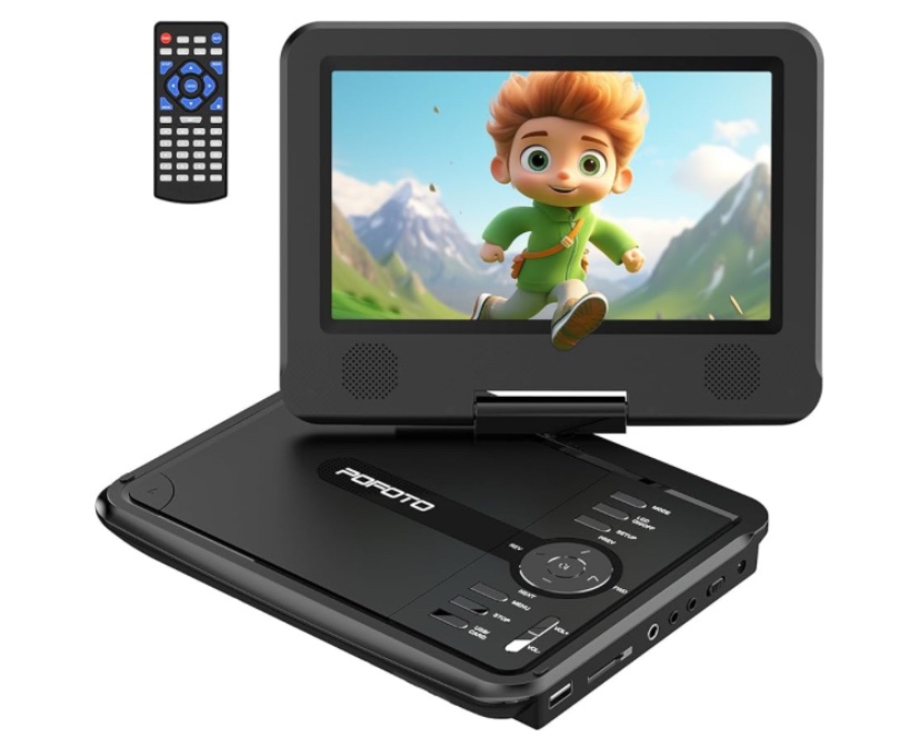 SDVD7004 7 In. Portable DVD Player w/ Sw