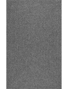 6X8 Smoke Rib Indoor/Outdoor Area Rug