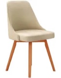 Kitchen Dining Chairs,Cloth Beech Leg Home Use Lounge Chair Study Bedroom Balcony Meeting Room Negotiate Make up Nail Art Chair(Color:Light Gray)
