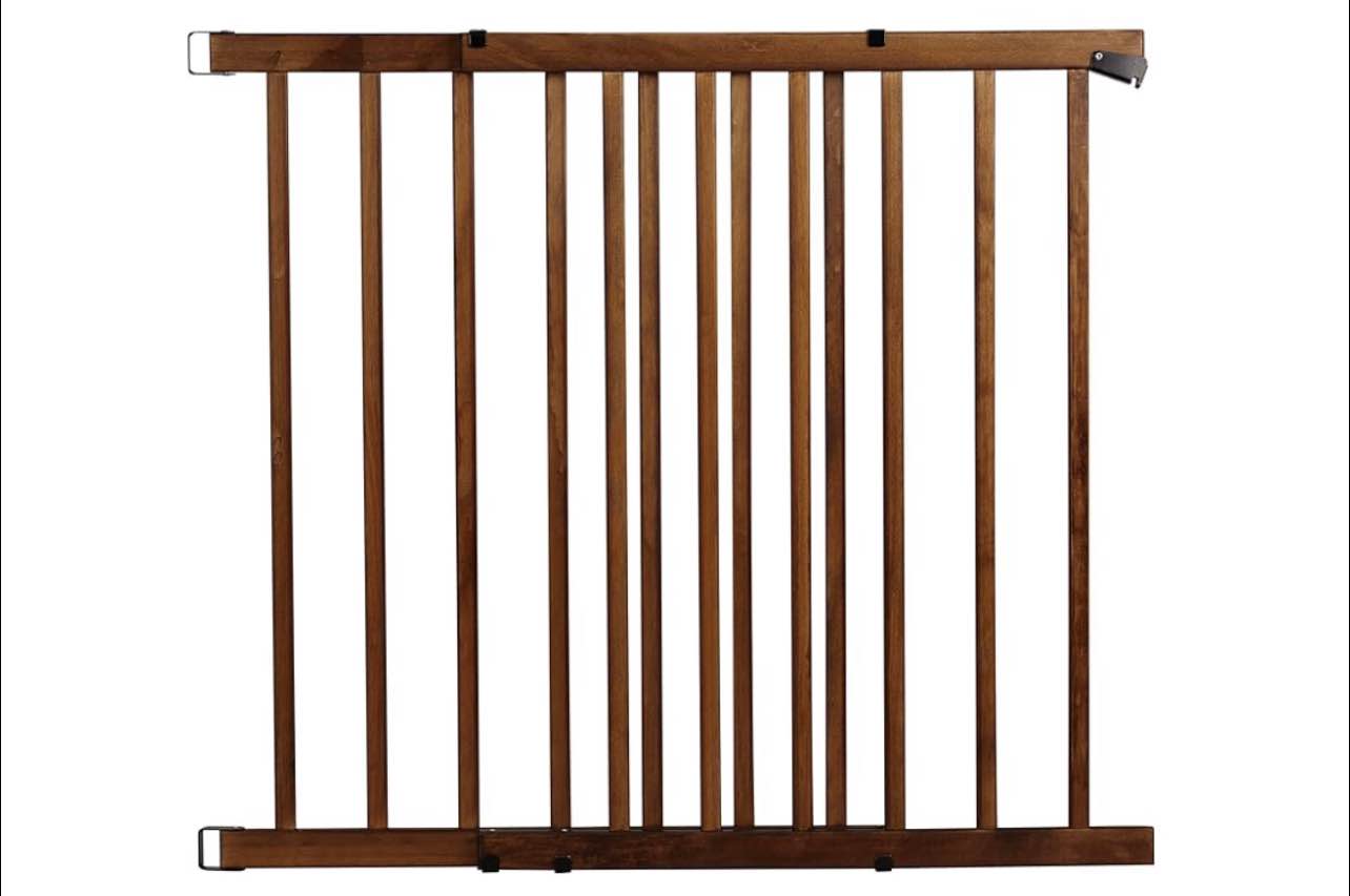 evenflo top-of-stair extra tall wood gate