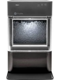 GE Profile Opal 2.0 XL with 1 Gallon Tank, Chewable Crunchable Countertop Nugget Ice Maker, Scoop included, 38 lbs in 24 hours, Pellet Ice Machine with WiFi & Smart Connected, Stainless Steel