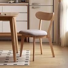 Newly Designed Mid-Century Modern Upholstered Wooden Kitchen chairs 
