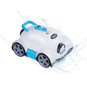 Cordless Robotic Pool Cleaner,Automatic Pool Vacuum Robot for In-Ground/Above Ground Pools,150 Min Runtime, IPX8 Waterproof, 2200 Sq Ft Coverage (White)