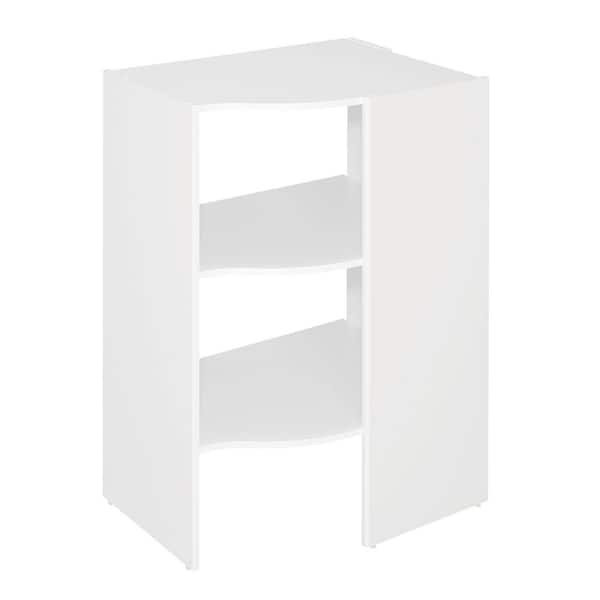 ClosetMaid Selectives 29 in. W White Corner Base Organizer for Wood Closet System