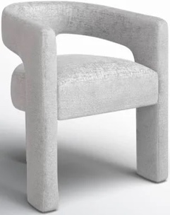 upholstered modern dining room chairs with arms for kitchen/dining room/living room