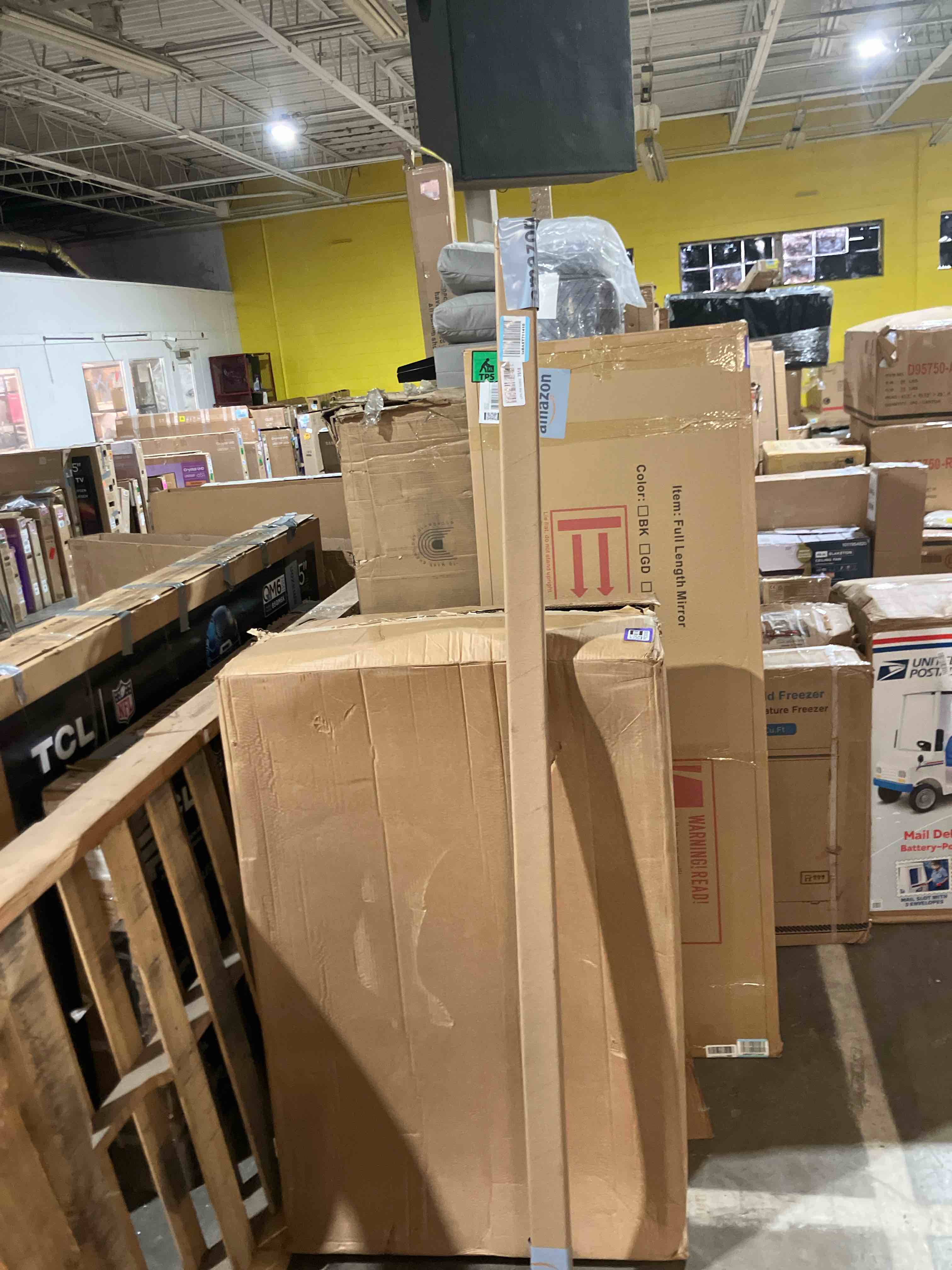 Condition photo showing New/Like New for Black ceiling light LED, modern and simple, long strip ceiling surface installation, suitable for living room, bedroom, corridor and kitchen, remote control to switch color and brightness, 78.7 inches Black 78.7IN