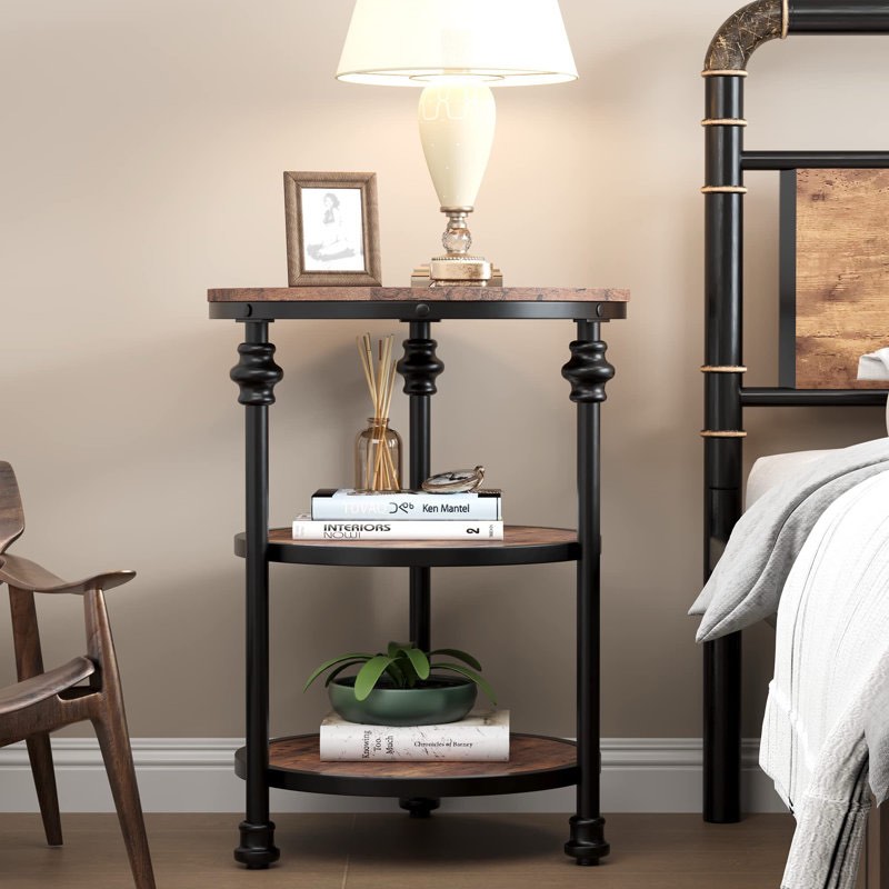 Indta 23.6'' tall End Table