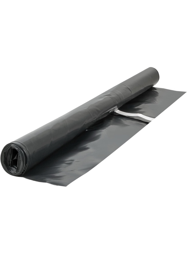 roberts 70-115 moisture barricade underlayment film, for vinyl, laminate spc, engineered wood floors, 6 mil. thick, polyethylene, 120 sq. foot roll, black