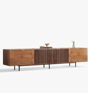 Ahijah Mid Century Modern TV Stand(Chipped) 