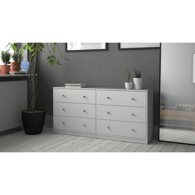 clanton 56.34'' w 6 - drawer dresser