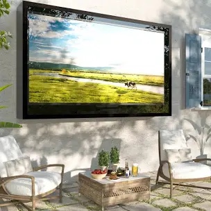 65-In Weatherproof Outdoor Tv Enclosure With Tv Mount
