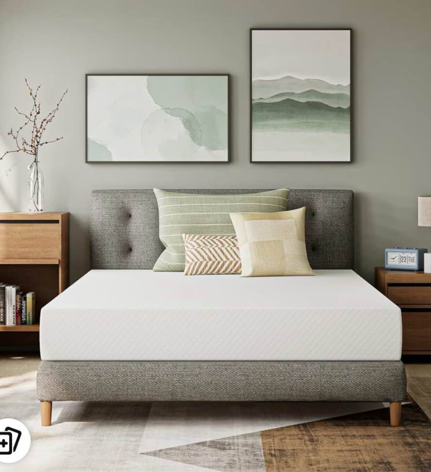 8" Medium Cooling Gel Memory Foam Hybrid Mattresses with Certipu