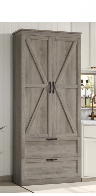 Bergeron 70.3'' Kitchen Pantry 