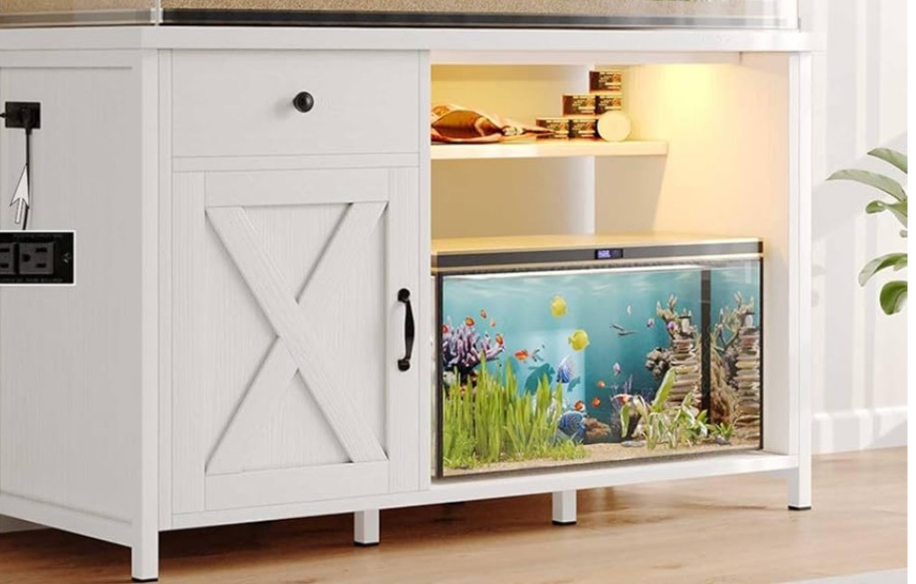 55-75 Gallon Aquarium Stand with Power Outlets