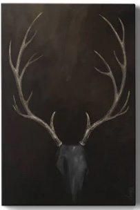 Buck Framed On Paper Print