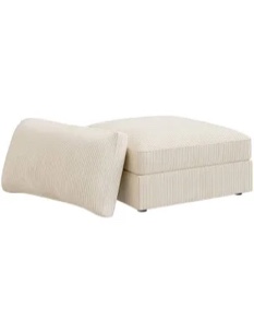 ottoman module for corduroy modular sectional