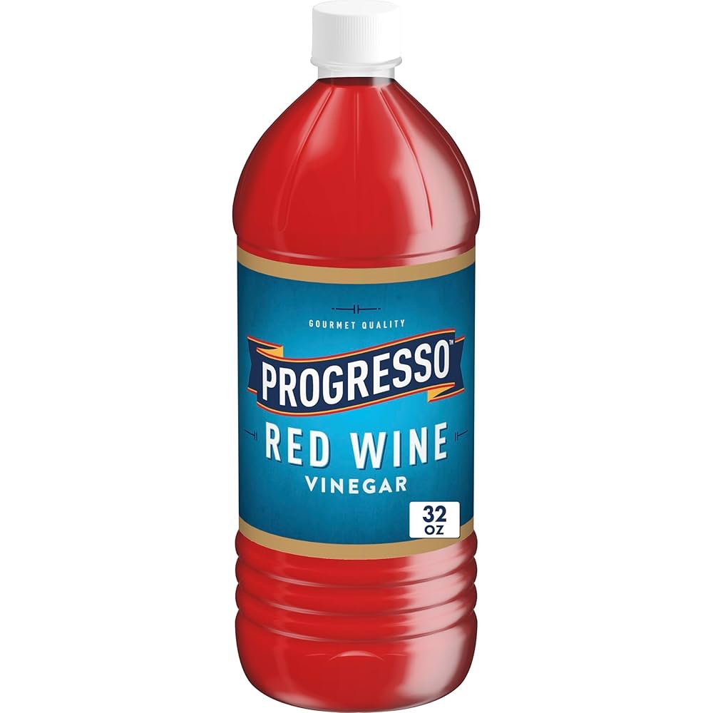 (Box of 7) Progresso Red Wine Vinegar 32 Oz