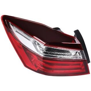 tail lights rear brake outer lamp assembly for honda accord 2016 2017 left driver side led ho2804108 | ?33550t2aa21 for sedan replacement