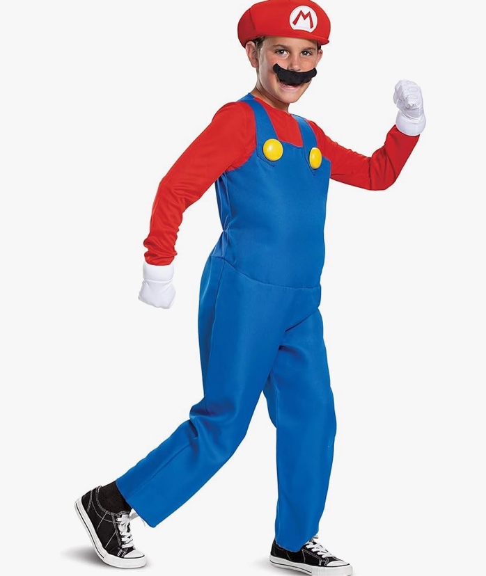 Mario Deluxe Child Boy Costume