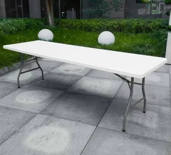 Non-folding Tabletop Outdoor Party Banquet Rectangular Plastic Folding Event Table