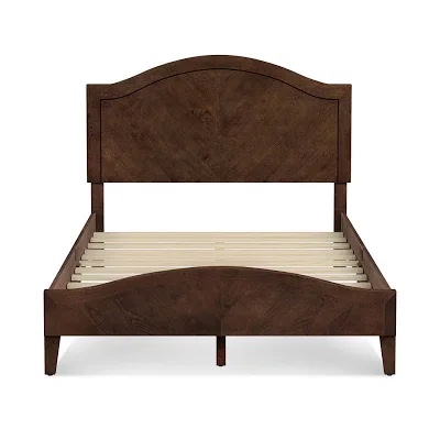 jaydalynn solid wood platform bed
