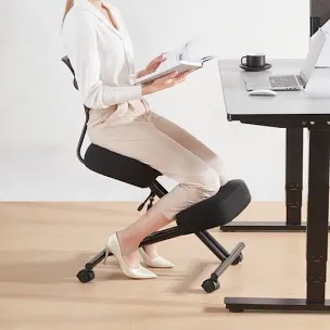 Adjustable Height Ergonomic Kneeling Chair