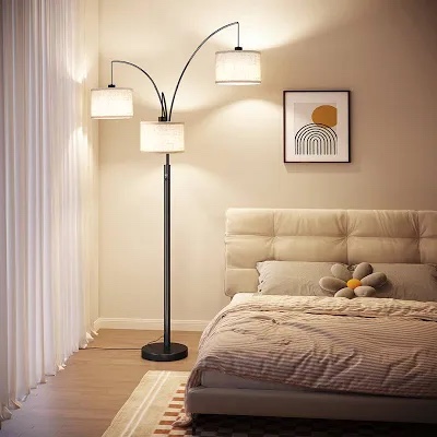 Bidal 3 Lights Modern Arc Tree Floor Lamp