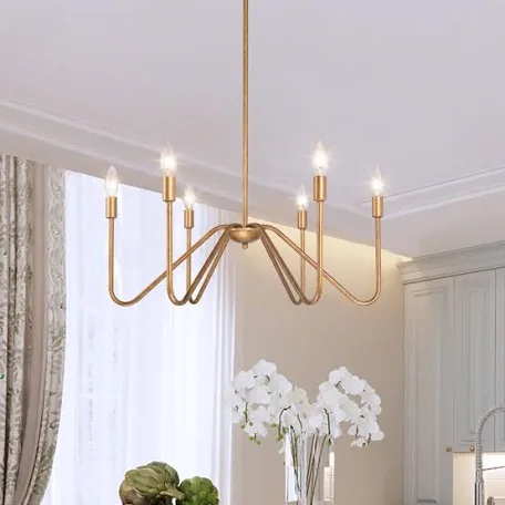 Xavieyah 6-Light Candle Style Empire Chandelier
