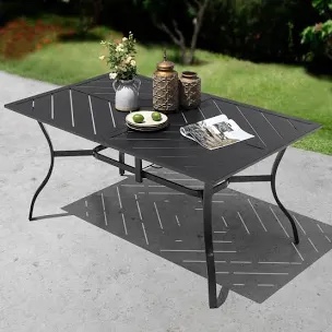 Rectangular Outdoor Dining Table