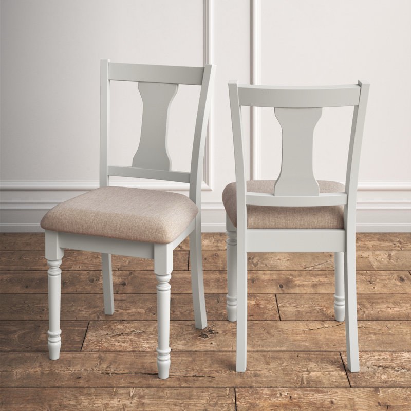 Ivor Slat Back Turned Leg Upholstered Side Chair