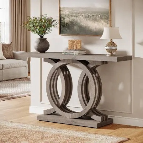 Andreafsky 55.11'' Farmhouse Wooden Console Table
