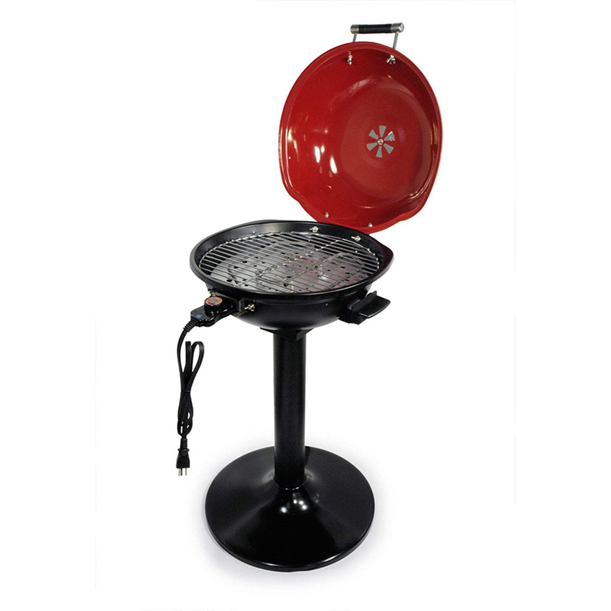 Better Chef 15-inch Electric Grill For Indoor & Outdoor Cooking – 1600w Bbq Grill With Adjustable Thermostat, Stand-to-tabletop Convertible, Nonstick Grilling Surface