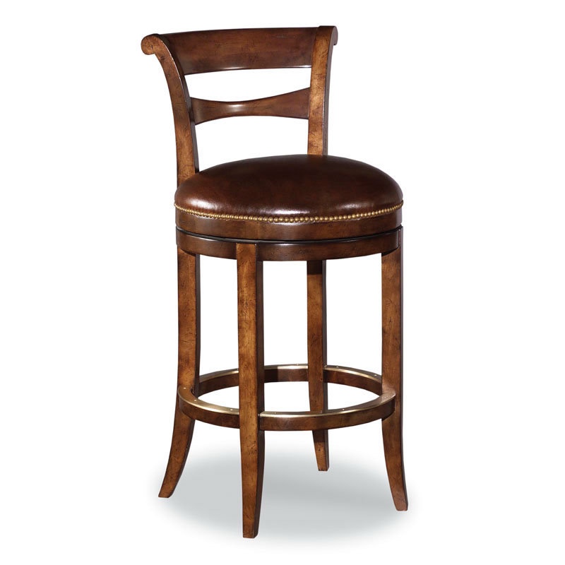 Muirfield Swivel Upholstered Counter Stool By Woodbridge Furniture