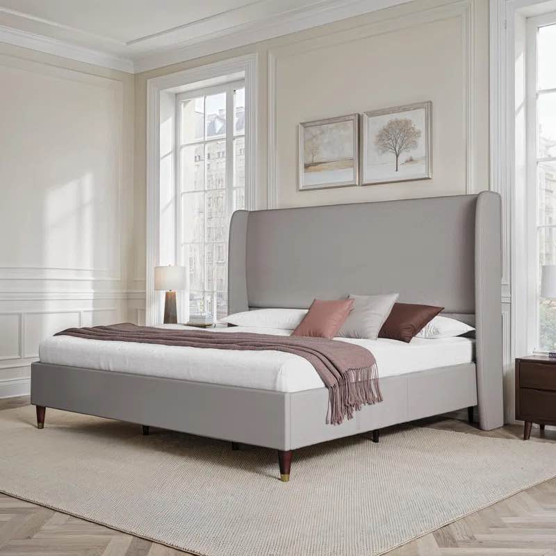 Belo Upholstered Platform Bed By Wade Logan®