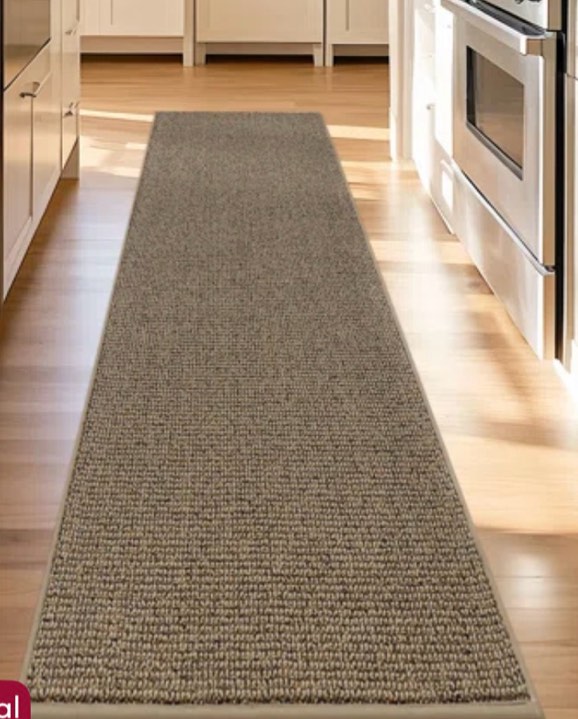 Machine Washable Modern Non-Slip Area Rug Traditional Runner Rug 2' x 8'