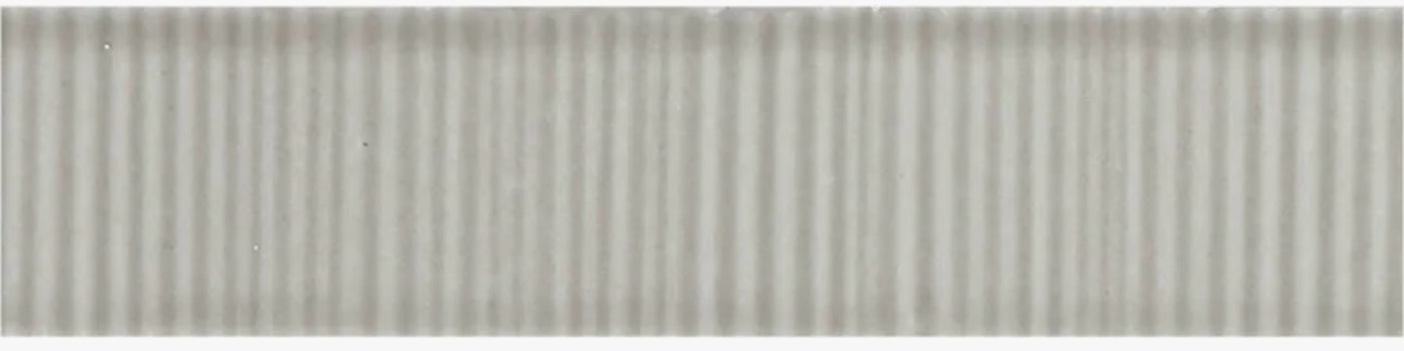 Revalia Field Tile Mosaics 2 x 8 Ripple Mounted 24 x 5 Gray Glazed ( 52 Total Sq ft