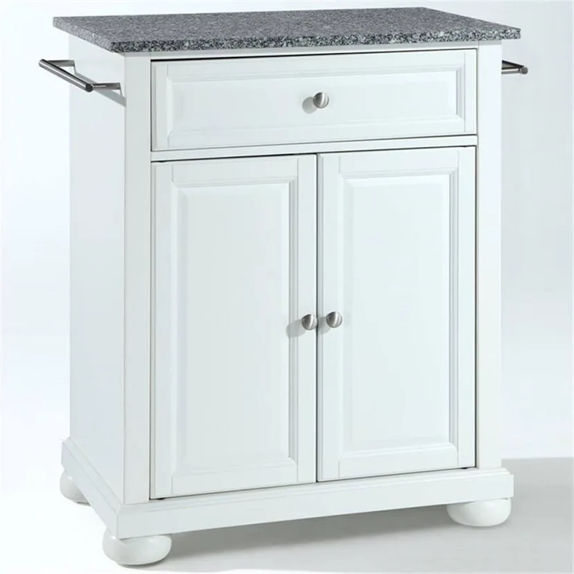 crosley alexandria portable kitchen island (granite top)  (box 1 of 2 only)